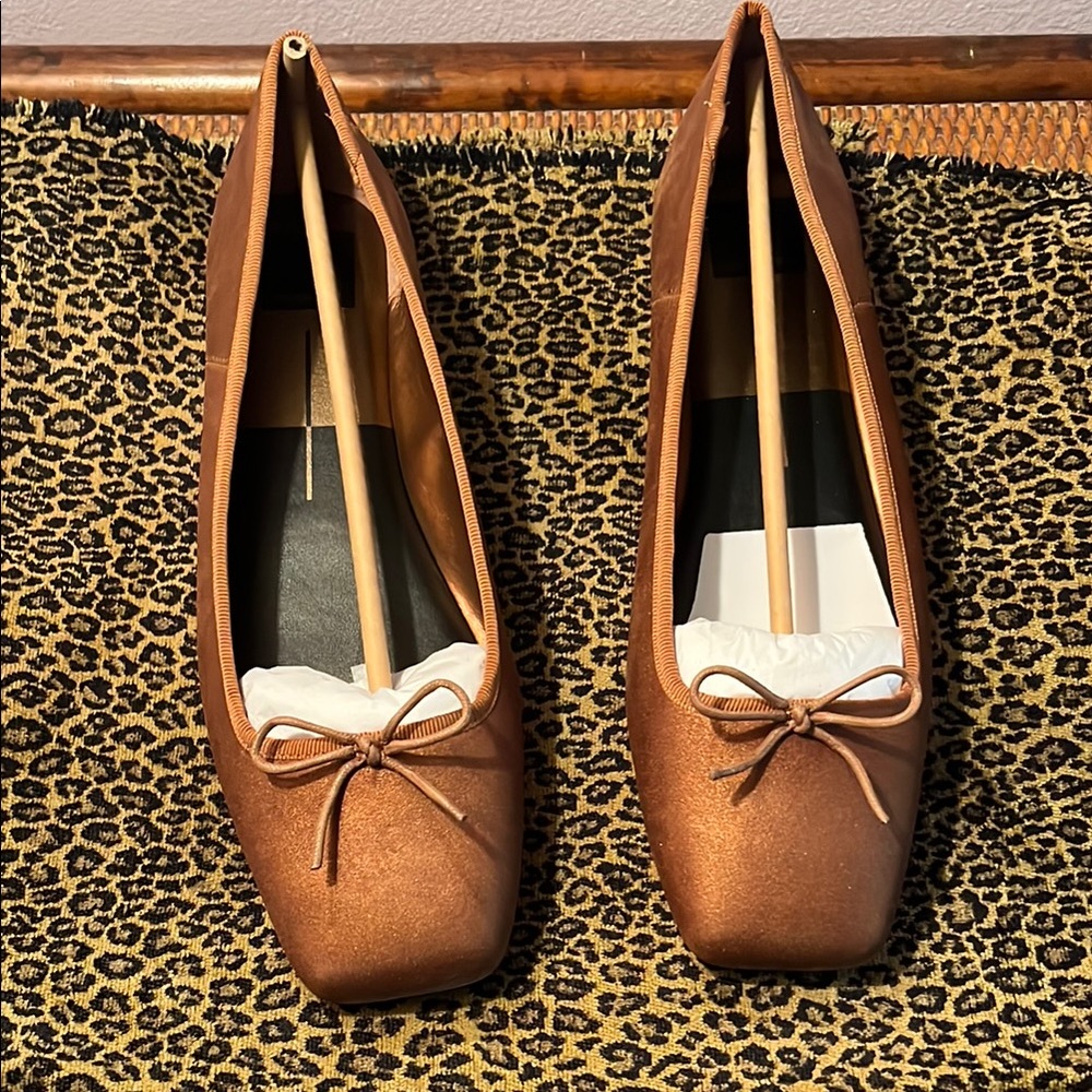 Dolce Vita Brown Leather Flats